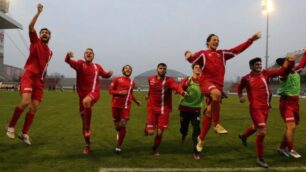 Monza ancora vittorioso: festa a fine partita davanti ai tifosi