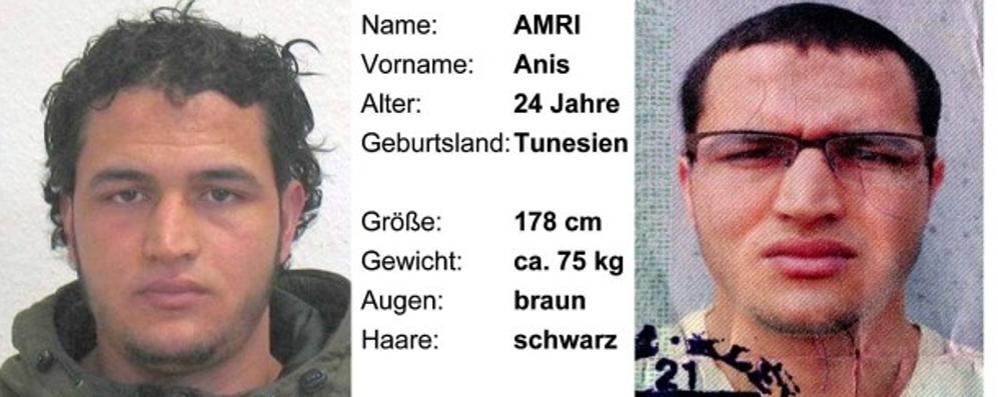 Il documento del killer di Berlino, Anis Amri