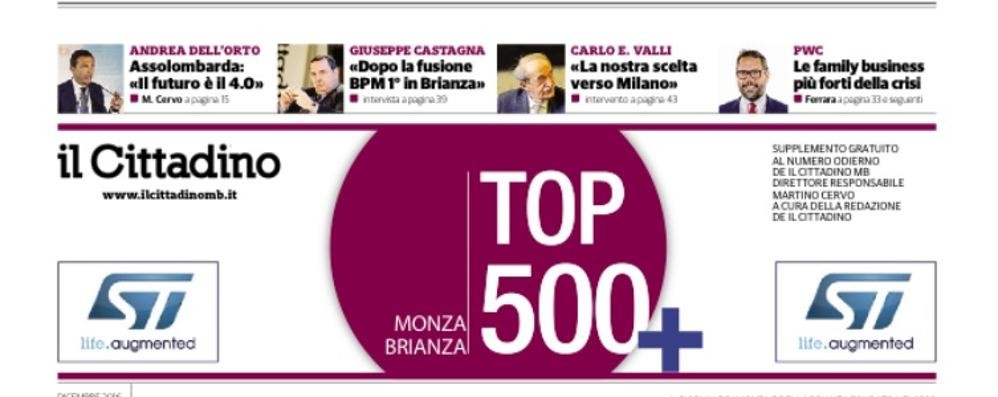 La testa della Top 500+ 2016