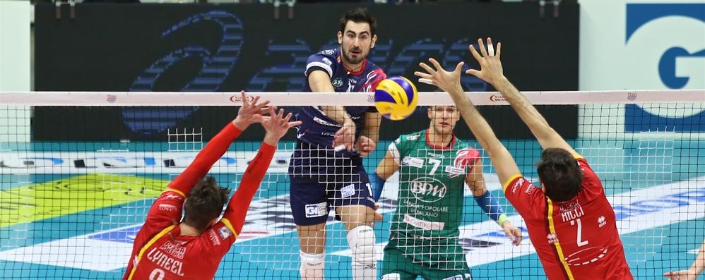 Volley, Gi Group Monza: Iacopo Botto in attacco