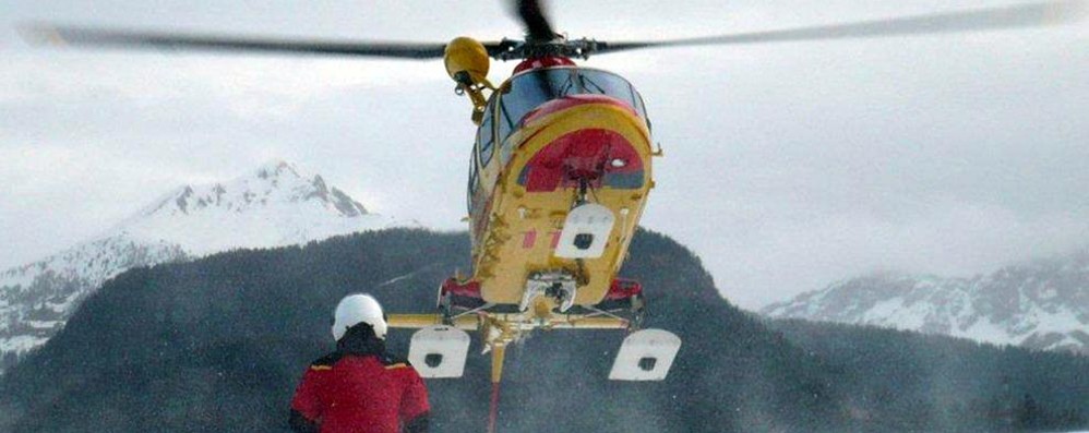 Un intervento del Soccorso alpino - foto Cnsas