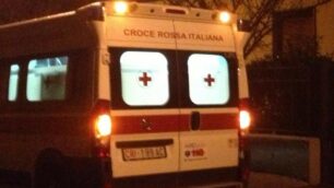 Sul posto un’ambulanza - foto di repertorio