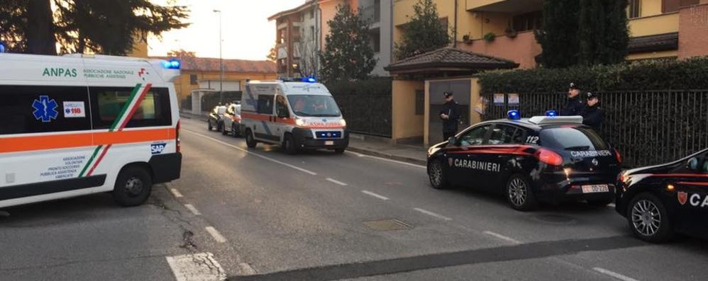 Brugherio, i soccorsi in zona Edilnord lunedì mattina - foto dal gruppo facebook Non sei di Brugherio se