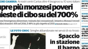 prima pagina cittadino giovedi' 19 gennaio 2017