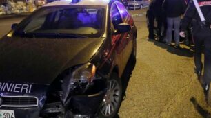 Un controllo dei carabinieri