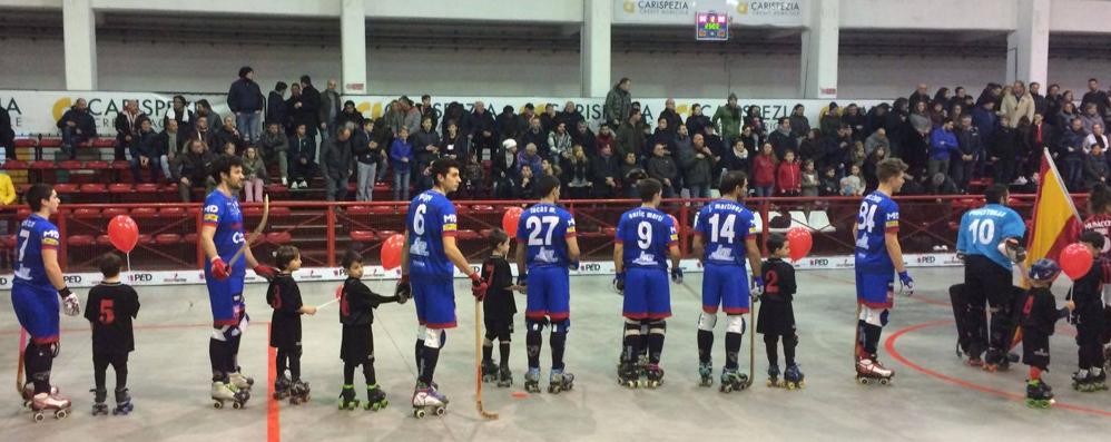 Hockey Roller Monza in Coppa Cers a Sarzana - foto da facebook ufficiale