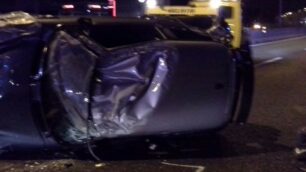eregno, l’auto coinvolta nell’incidente stradale mortale sulla Valassina nella notte tra il 21 e il 22 gennaio
