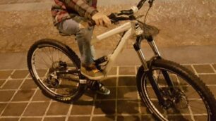 La bici rubata al ragazzo monzese