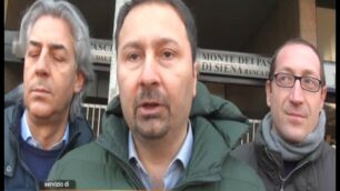 Monza, flash mob dei Fratelli d’Italia davanti a Mps