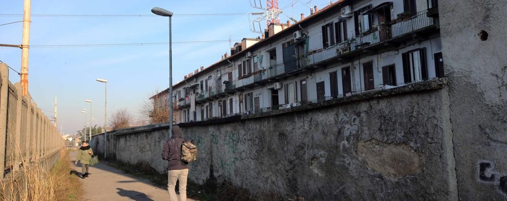 Monza Casa di ringhiera in via sant'Alessandro