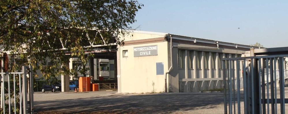 La sede della Motorizzazione Civile di Monza