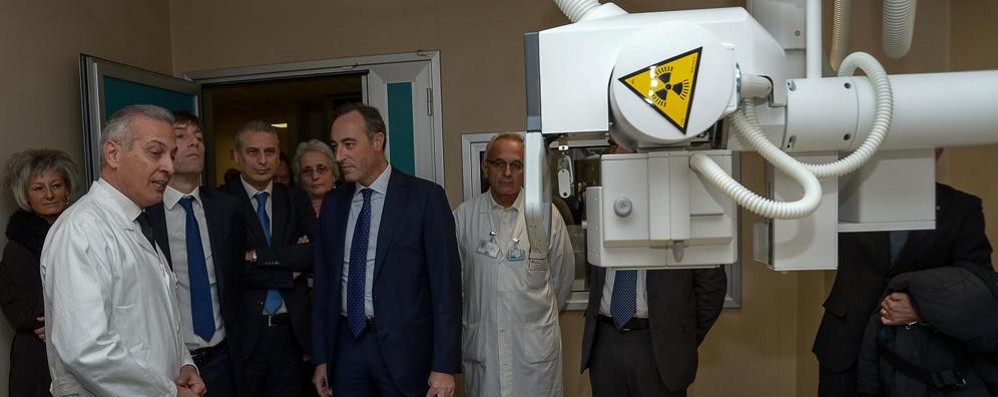 Monza, l’inaugurazione del nuovo servizio di radiologia