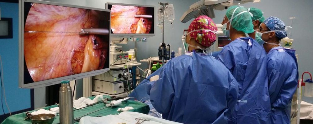 Una laparoscopia hd ospedale Desio - foto di repertorio