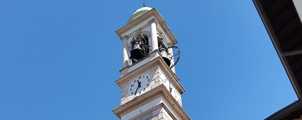 La cella campanaria del campanile di Concorezzo