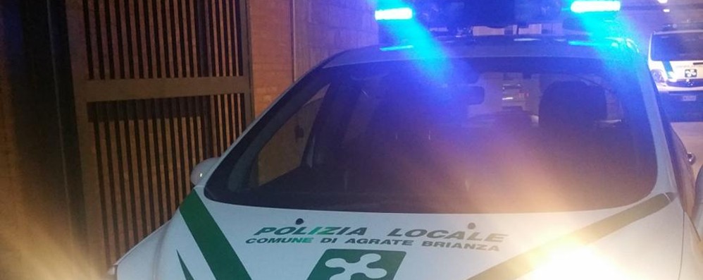 Per i vigili agratesi è il secondo inseguimento in pochi giorni