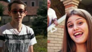 Protagonisti del reality Il Collegio su Rai2: Davide Erba di Monza e Jenny De Nucci di Limbiate