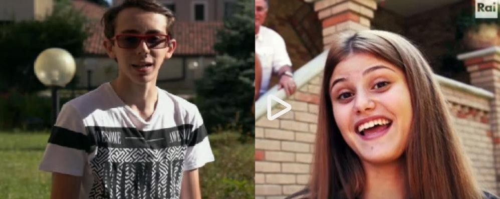 Il Collegio su Rai 2: Davide Erba di Monza e Jenny De Nucci di Limbiate