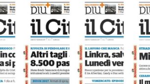 Le prime pagine del Cittadino del 7 gennaio già in edicola