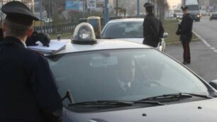 Controlli dei carabinieri di Brugherio - foto di repertorio