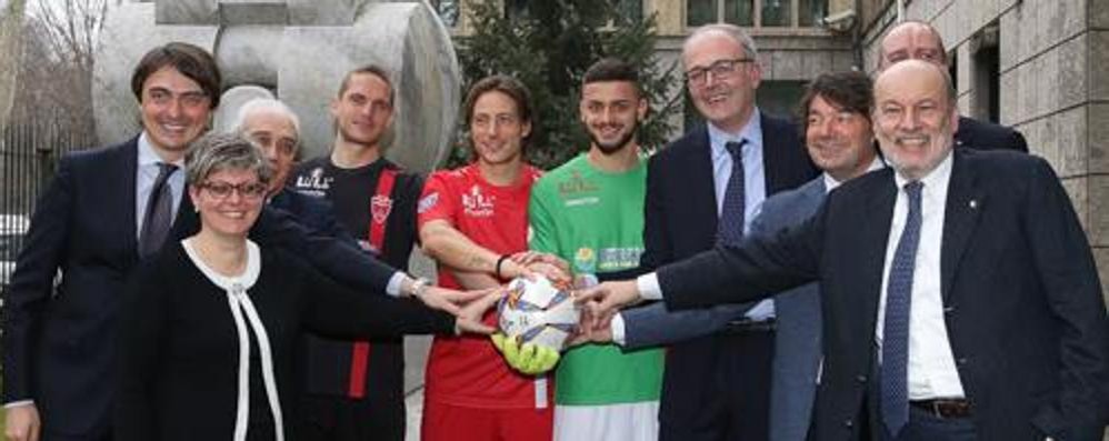 Calcio, nuovo sponsor Monza - foto Monza 1912