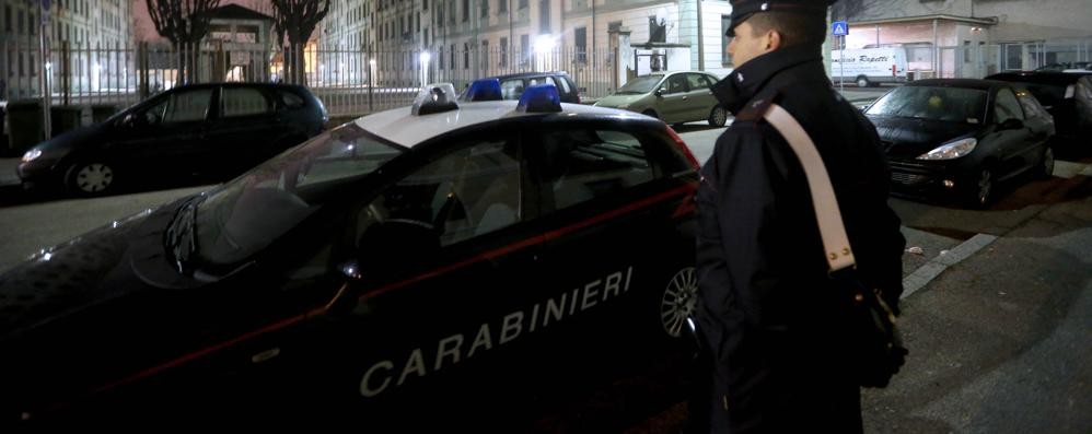 Una pattuglia dei carabinieri