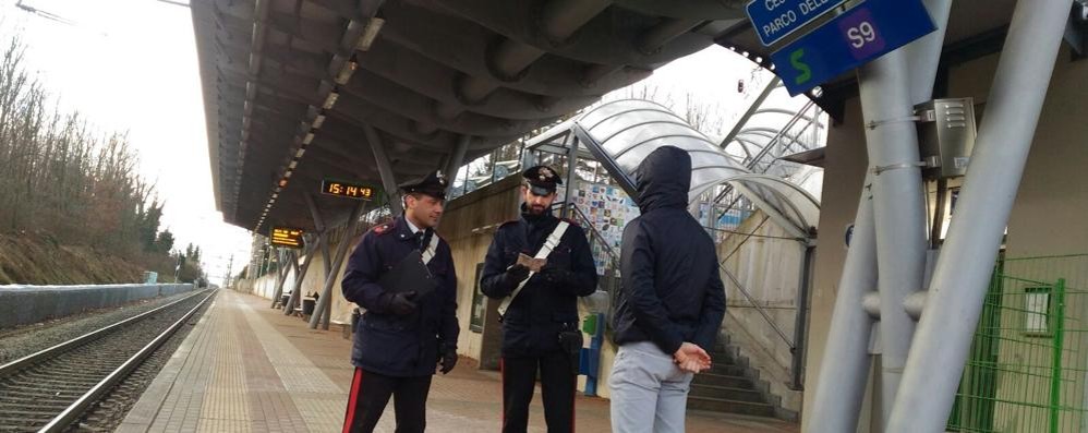 i carabinieri alla stazione di Cesano Groane - foto d’archivio