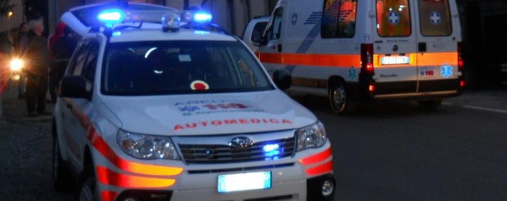 L’uomo è stato stabilizzato per un’ora sul posto
