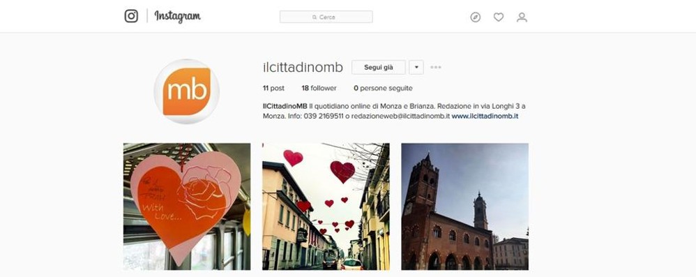 Il CittadinoMB su Instagram