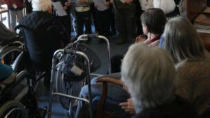 MONZA CASA RIPOSO FOSSATI VISITA BAMBINI ELEMENTARE MASIH