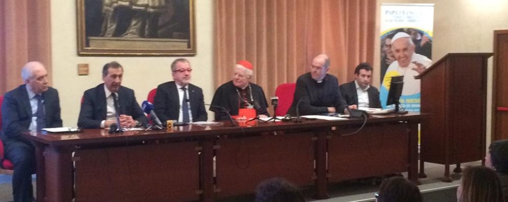 La presentazione della visita di Papa Francesco