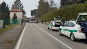 Incidente stradale a Ronco Briantino: i soccorsi