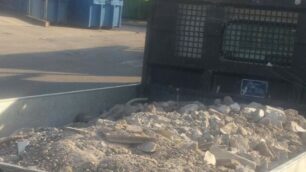 Il camion sequestrato