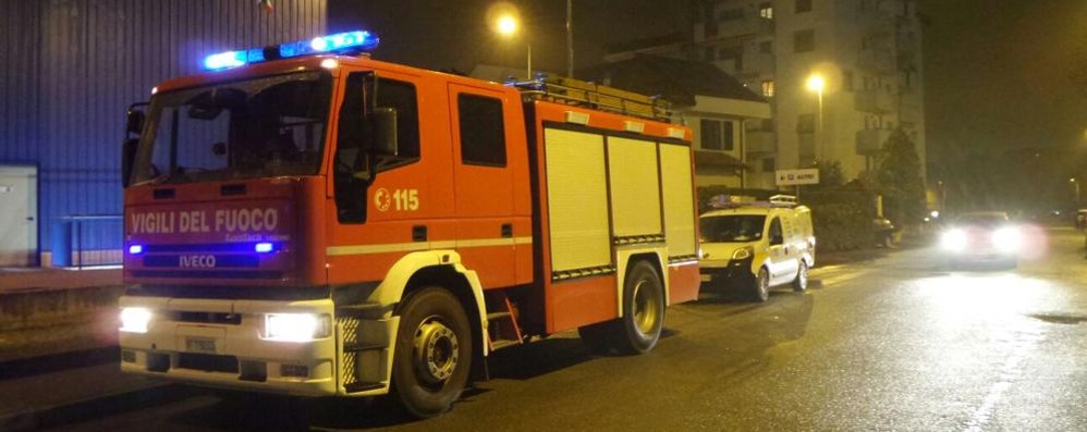 Lissone, allarme fuga gas sabato sera 11 febbraio - foto Terraneo