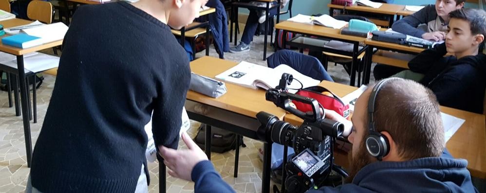 Il progetto cinematografico alla scuola media Bianconi di Monza