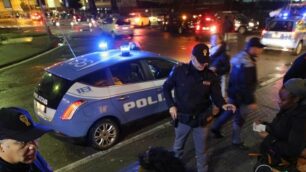 Un controllo della polizia