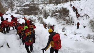 soccorso alpino donna (foto CNSAS) - foto di repertorio