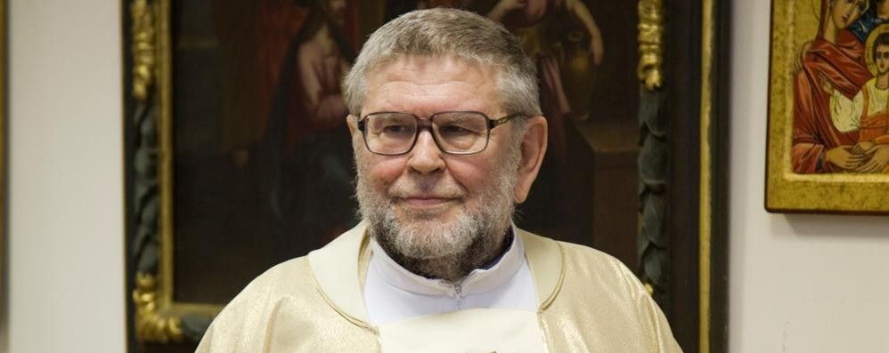 Padre Lino Zamuner, 77 anni