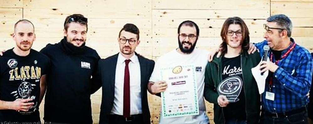 Il "Railroad brewing Co" il birrificio artigianale di Seregno ha vinto a Rimini alla terza edizione di "Beer attraction" il primo premio con la birra denominata "Stai Sereño"