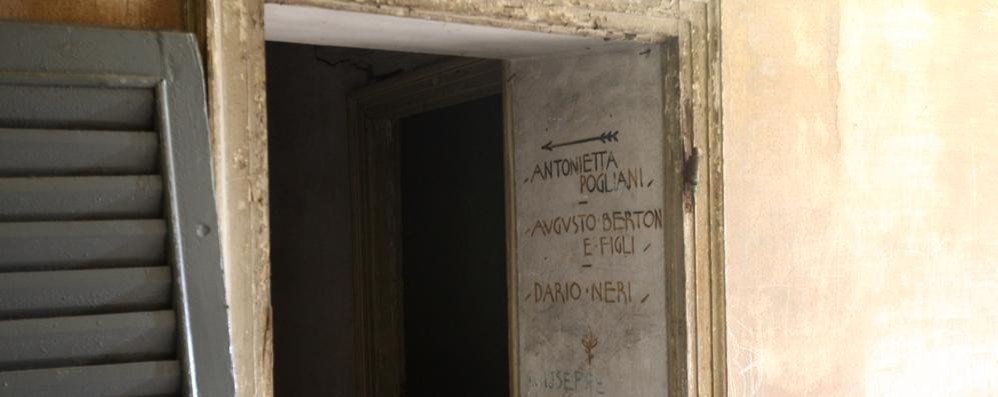 Tracce degli appartamenti in Villa reale a Monza dati agli esuli istriani