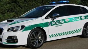 La Subaru acquistata dalla polizia locale di Brugherio