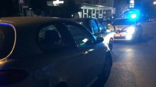 Ka scena dell’incidente di via Monte Santo