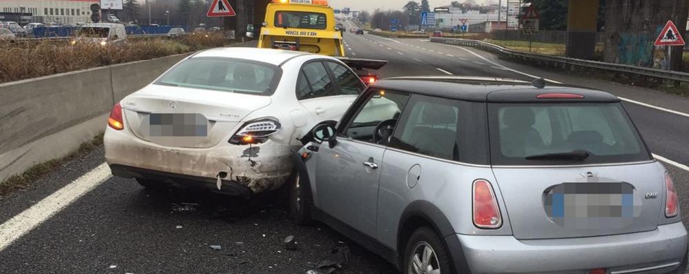 Monza, incidente Valassina lunedì 6 febbraio