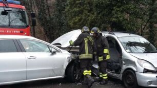 L’incidente avvenuto a Carate Brianza