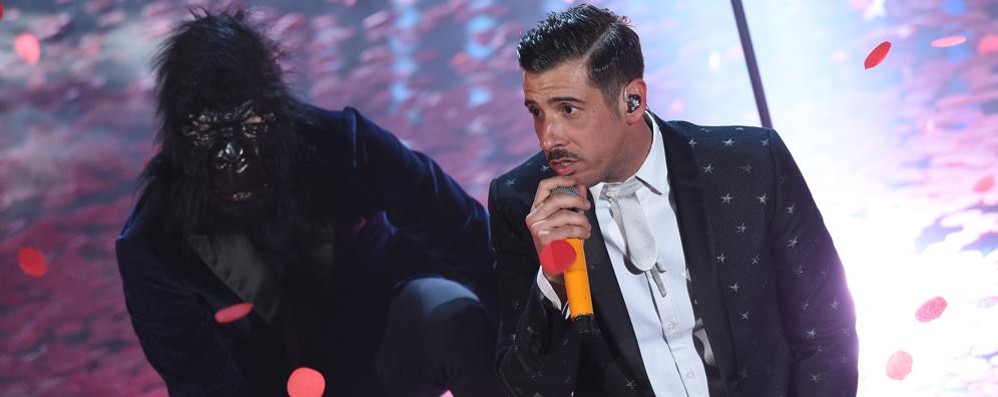 Sanremo 2017, il vincitore Francesco Gabbani