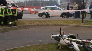 La scena dell’incidente