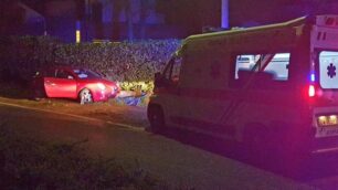 Correzzana, incidente stradale in via Principale