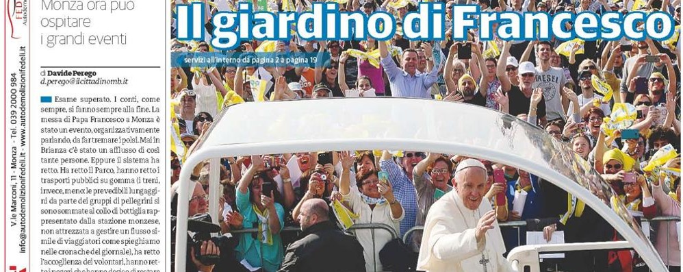 prima pagina cittadino giovedi' 30 marzo 2017