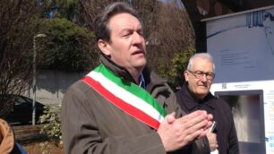 Il sindaco di Lesmo Roberto Antonioli
