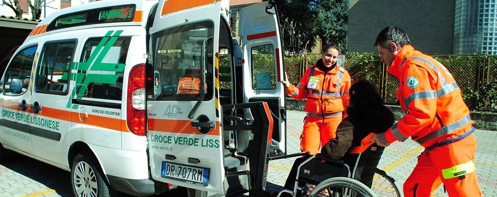 La Croce Verde in azione