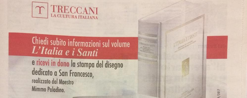 Il volume della Treccani “L’Italia e i Santi”